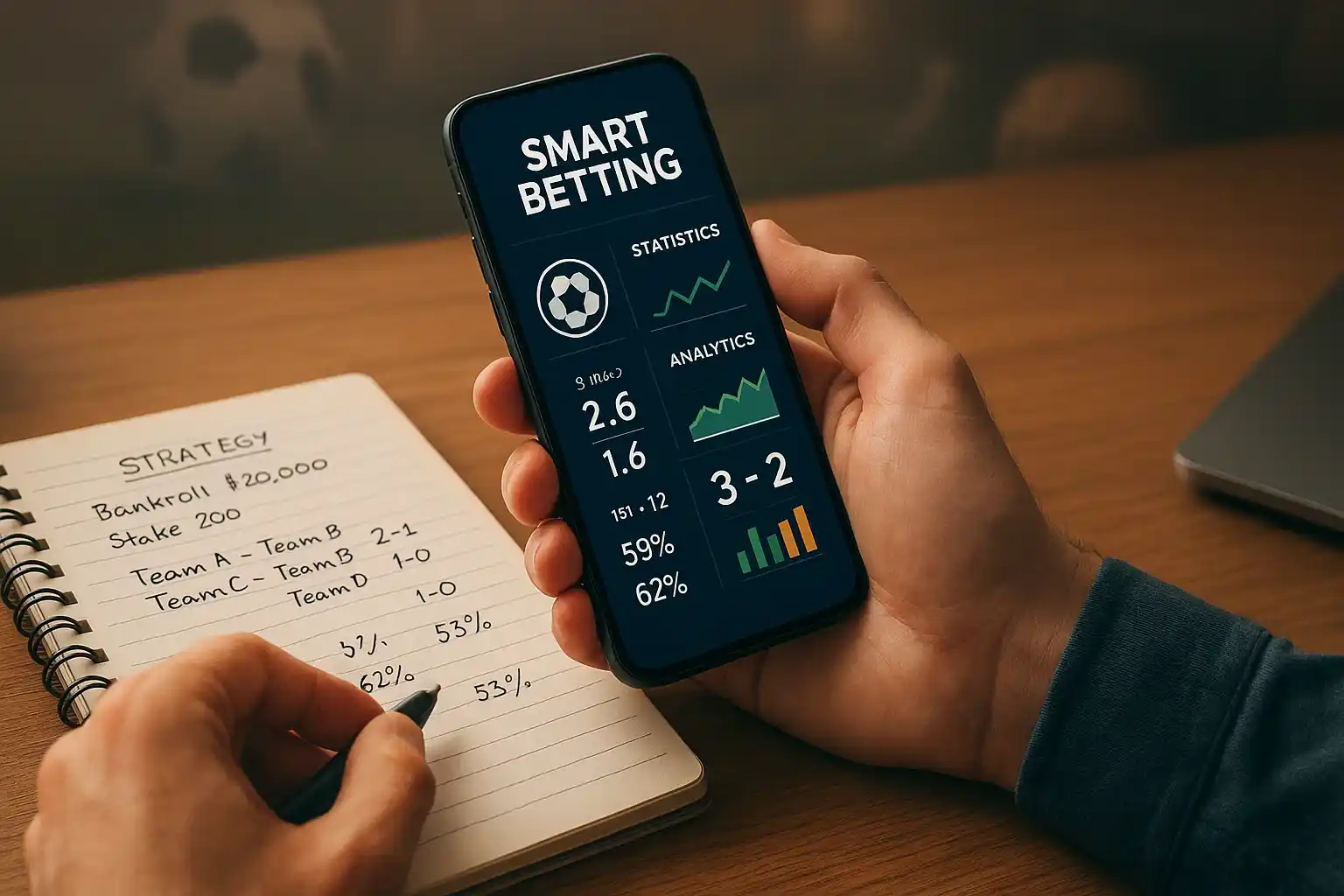 Strategische aanpak voor sportwedden met focus op discipline en bankroll management